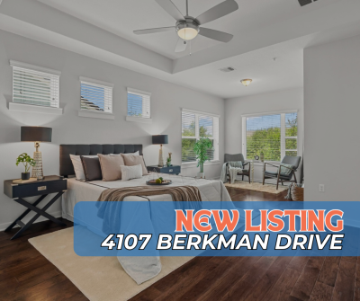 New Listing – 4107 Berkman Drive